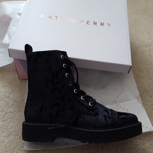 katy perry velvet boots